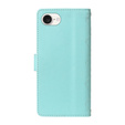 Husă cu clapetă pentru iPhone 16E, Rhombus Crossbody Leather, verde