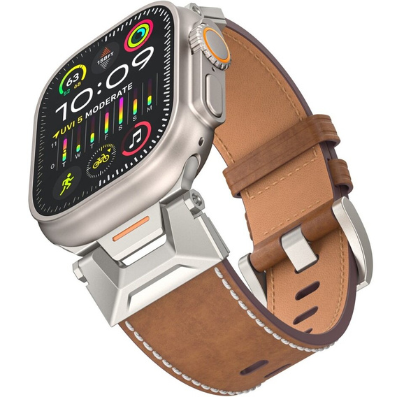 Curea din piele pentru Apple Watch 1/2/3/4/5/6/7/8/9/SE/Ultra/Ultra 2 42/44/45/49MM