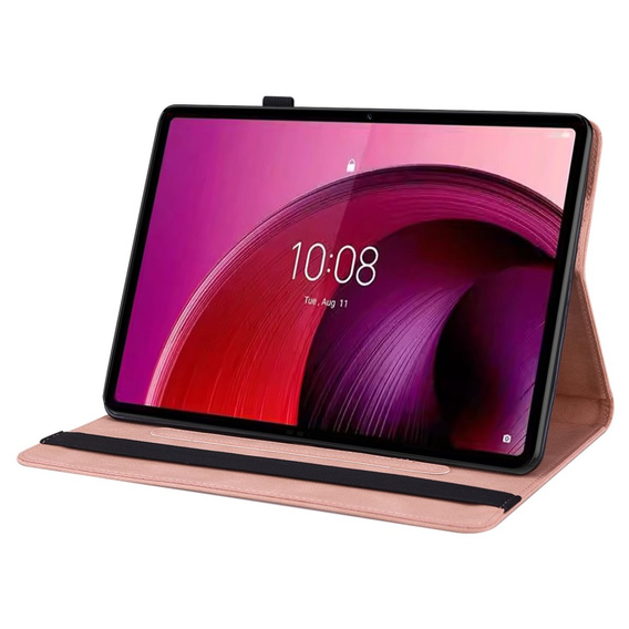 Husă pentru Lenovo Tab M11, Butterfly, roz
