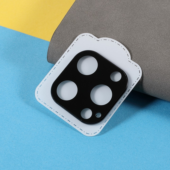 Capac metalic pentru camera foto pentru iPhone 13 Pro, albastru