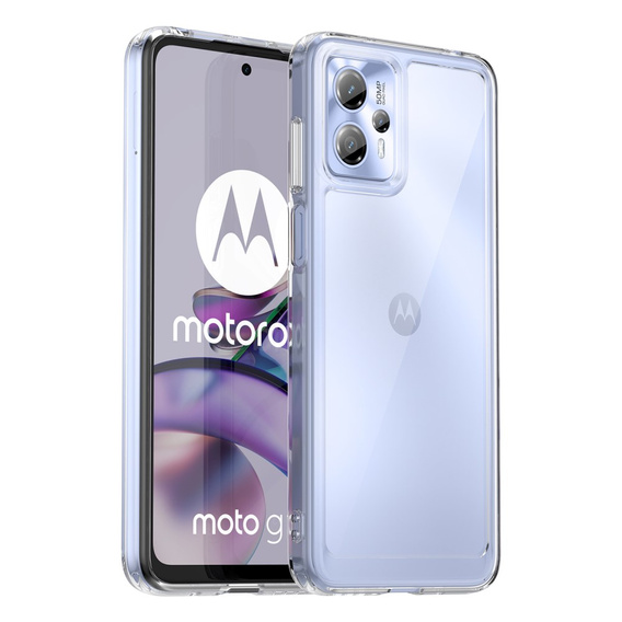 Huse pentru Motorola Moto G13 / G23, Fusion Hybrid, transparentă