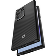 Husă Spigen Enzo Aramid negru pentru Samsung Galaxy S24 Ultra