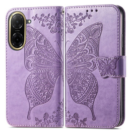 Cu clapetă pentru Xiaomi Redmi A5, Butterfly, violet