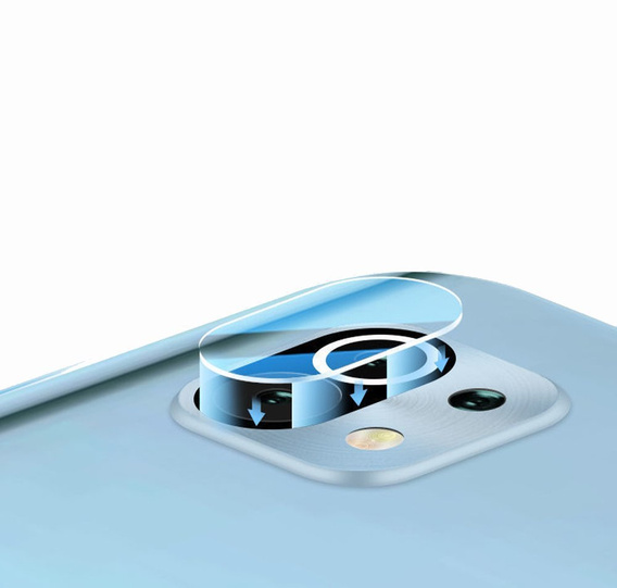 Sticlă temperată pentru camera foto pentru Xiaomi Mi 11 Lite / Mi 11 Lite 5G / 11 Lite 5G NE, albastru