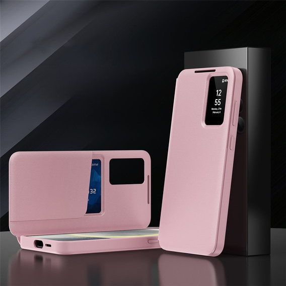 Husă tip portofel Smart View pentru Samsung Galaxy S25 FE