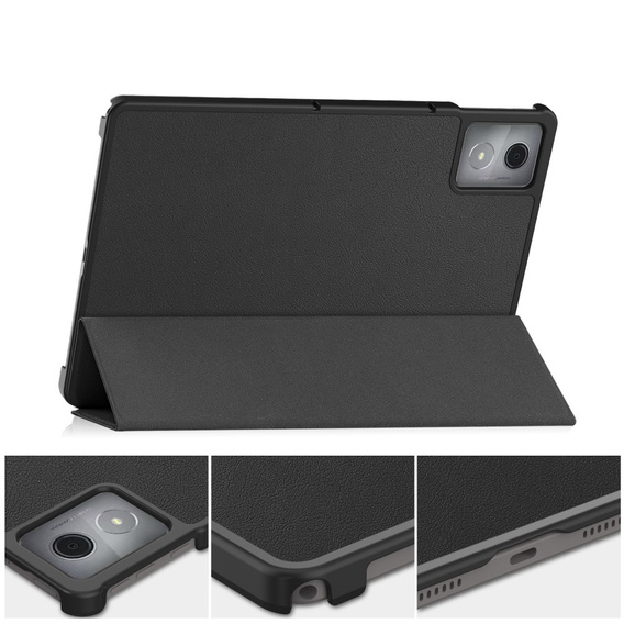 Husă pentru Lenovo Tab K11 Plus, Smartcase, negru