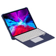 Carcasă + tastatură iPad Air 10.9 4 2020 / 5 2022, Pen Slot TouchPad, violet