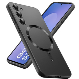 Husă pentru Samsung Galaxy S25 FE, ColorMag, pentru MagSafe, negru