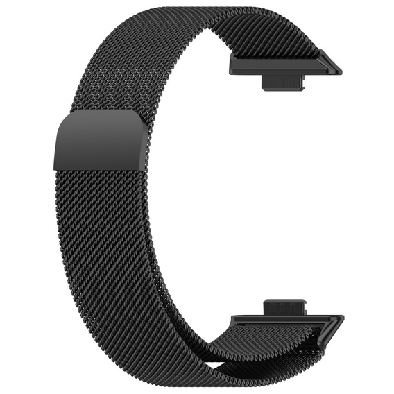 Brățară milaneză pentru Huawei Watch Fit 4 / 4 Pro / 3, negru