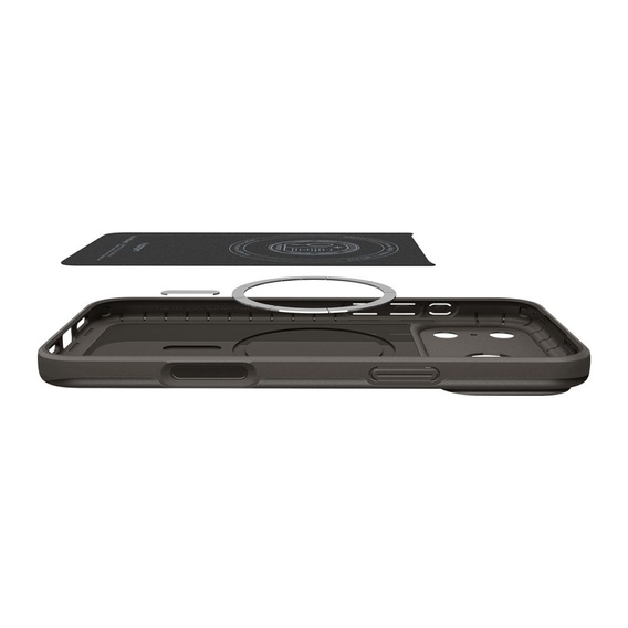 Carcasă Spigen pentru iPhone 17 Pro, Thin Fit MagSafe, Gunmetal
