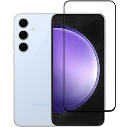 Sticlă călită 3D pentru Samsung Galaxy S24 FE, cadru negru