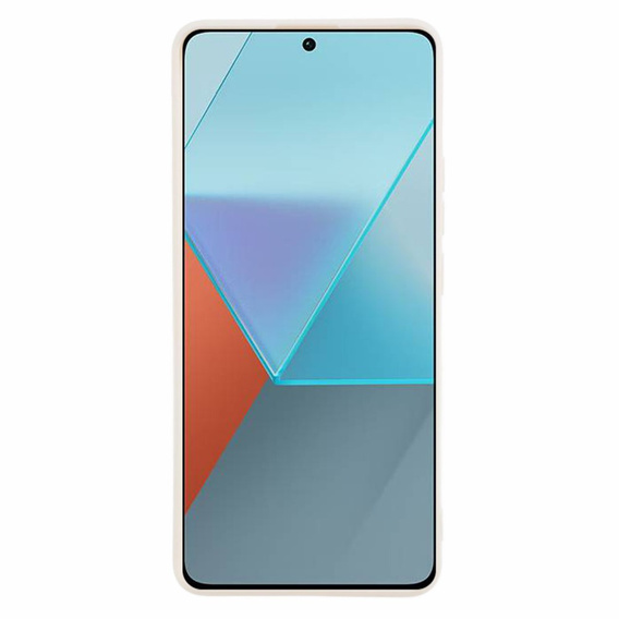 Husa pentru Xiaomi Redmi Note 13 Pro+, Silicone Lite, bej