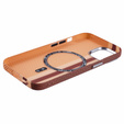 Carcasa pentru iPhone 15, Carbon Fiber MagSafe, galben
