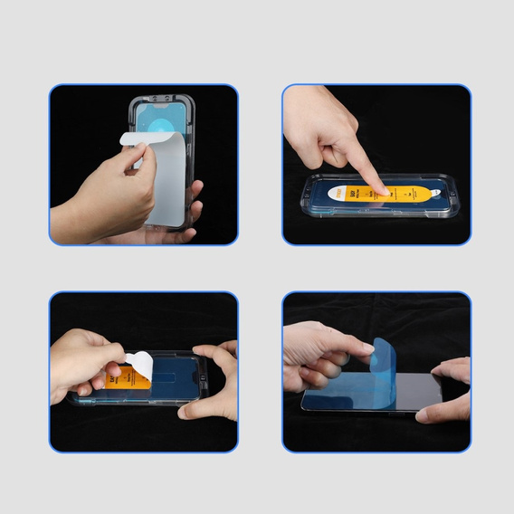 ENKAY sticlă călită ENKAY pentru Samsung Galaxy S23 FE, negru