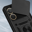 Husă blindată pentru Oppo A5 Pro 5G, CamShield Slide, negru