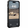 Carcasă Urban Armor Gear pentru iPhone 15 Pro, Monarch, Kevlar negru