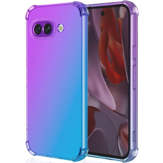 Husa pentru Google Pixel 9A, Gradient Dropproof, Violet / albastru