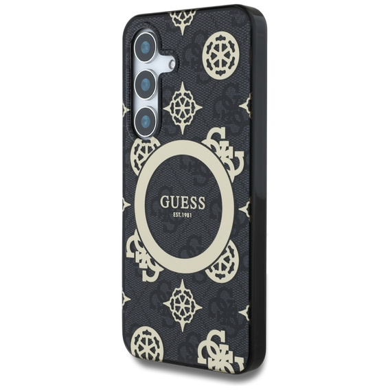 Husă GUESS Magnetic IML Peony pentru Samsung Galaxy S25