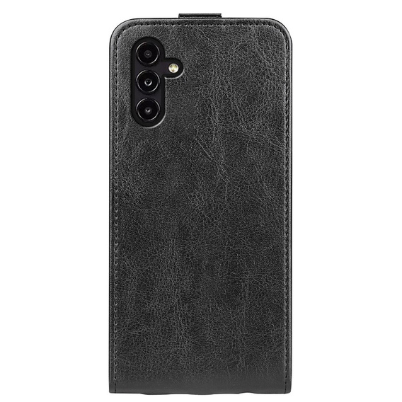 Cu clapetă pentru Samsung Galaxy A14 4G/5G, Flip, negru