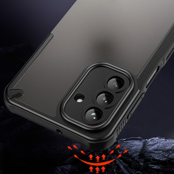 Husă pentru Samsung Galaxy A26, Armor Frosted Case, negru