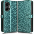Wallet Rhombus flip caz pentru Xiaomi Poco F7 5G