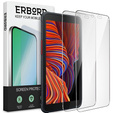 2x sticlă călită pentru Samsung Galaxy Xcover 5, ERBORD 9H Hard Glass pe ecran