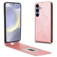 Cu clapetă pentru Samsung Galaxy S25, Flip, roz