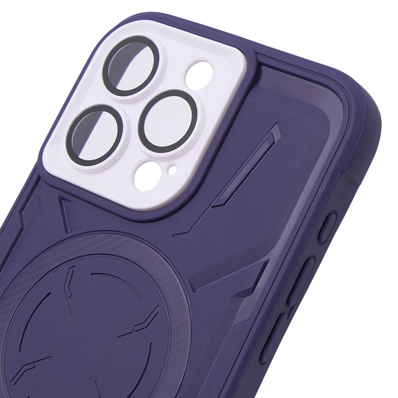 Husă pentru iPhone 15 Pro Max, ERBORD Armor Mag, violet