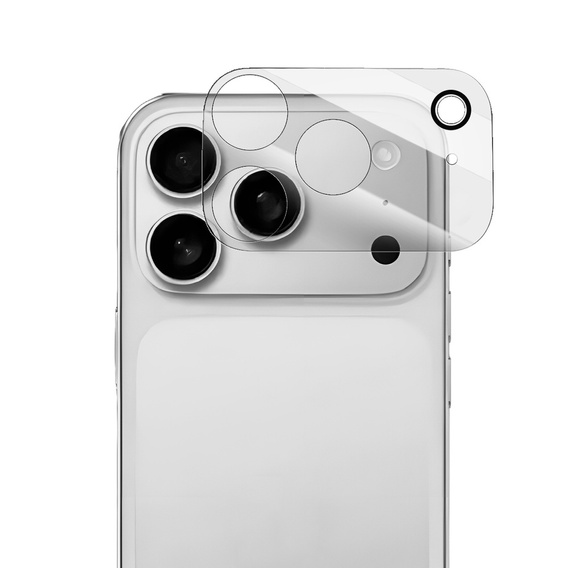 Sticlă temperată pentru insula camerei ERBORD pentru iPhone 17 Pro Max