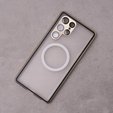 Carcasa Magnetic Dual Glass MagSafe pentru Samsung Galaxy S22 Ultra, de aur