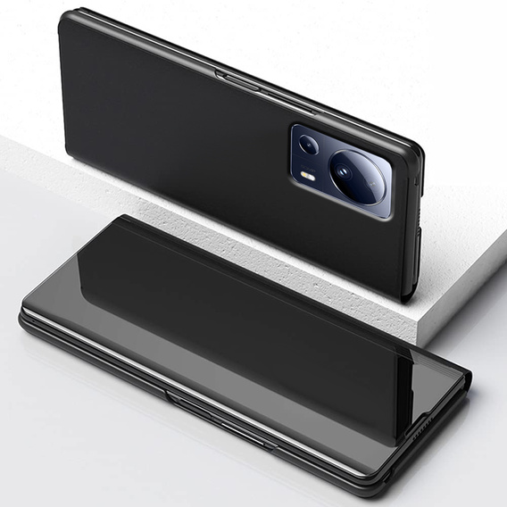 Huse pentru Xiaomi 13 Lite, Clear View, negru