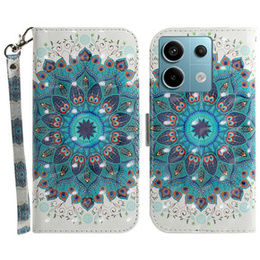 Cu clapetă pentru Xiaomi Redmi Note 13 Pro 5G, Wallet, Mandala Flower