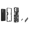 Husa pentru Xiaomi Redmi Note 11/11S, Military kickstand, albastru