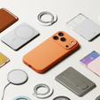 Carcasă Ringke pentru iPhone 17 Pro Max, Silicone Magnetic MagSafe, Tangerine