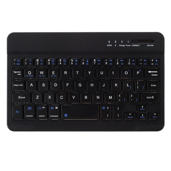 Carcasă + tastatură Samsung Galaxy Tab A7 Lite 8.7 T220 / T225, negru