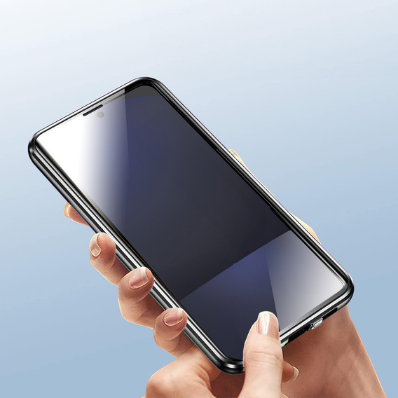 Magnetic Dual Glass caz pentru Xiaomi Poco F7 5G
