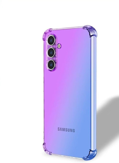 Husa pentru Samsung Galaxy M15 5G, Gradient Dropproof, Violet / albastru