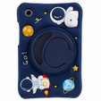 Husă din silicon pentru copii pentru Samsung Galaxy Tab A9 T220 X110 / X117, Armoured, Astronaut, albastru marin