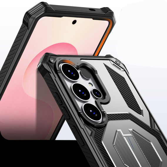 Husă de protecție compatibilă cu MagSafe, cu suport pentru Samsung Galaxy S26 Ultra