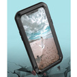 Love Mei Huse pentru iPhone 12 Pro, armored with glass, negru