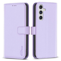 Husa cu clapetă pentru Samsung Galaxy A35 5G, BINFEN Wallet, violet