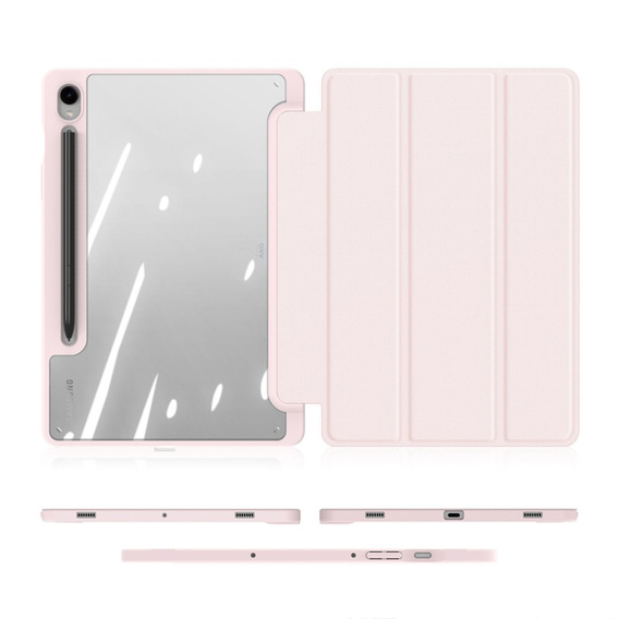 Husa pentru Samsung Galaxy Tab S10 Lite / S10 FE / S9 FE, Dux Ducis TOBY, roz