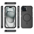 Huse pentru iPhone 15 Plus, MagForce MagSafe, negru