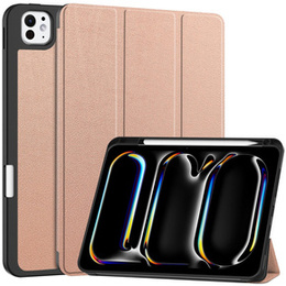 Husă pentru iPad Pro 11" 2024 (5 gen.), Smartcase cu spațiu pentru stylus, roz