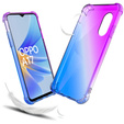 Husa pentru Oppo A17, Gradient Dropproof, Violet / albastru