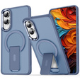 Husă pentru Samsung Galaxy S25 Edge, Kickstand Matt Case, pentru MagSafe, albastru