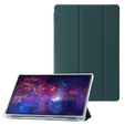 Husă pentru Samsung Galaxy Tab S9 Ultra, Smartcase Hybrid, cu spațiu pentru stylus, verde închis