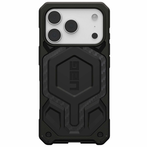 Urban Armor Gear caz pentru iPhone 17 Pro Max, Monarch Pro Kevlar MagSafe, fibra de carbon