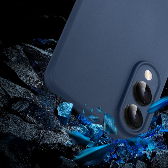 Caz subțire pentru Samsung Galaxy S25 Edge, Slim, albastru închis