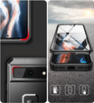 Husă blindată pentru Google Pixel 8, Dexnor Full Body (Two Frames), negru